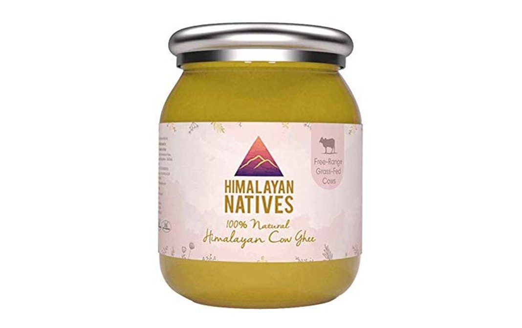 Himalayan Natives 100% Natural Himalayan Cow Ghee    Glass Jar  500 millilitre